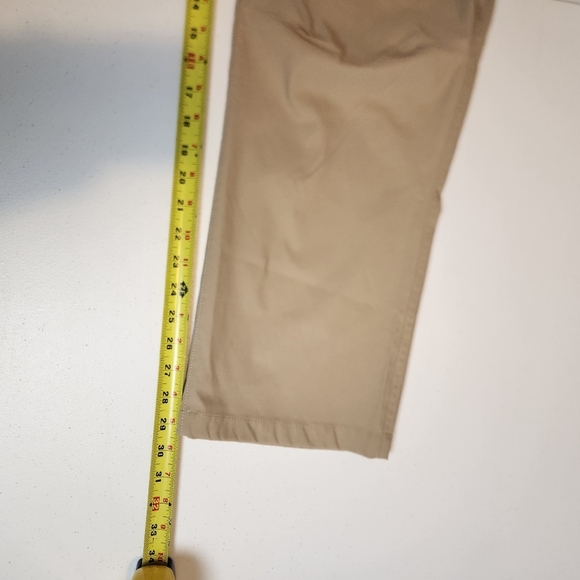 Eddie Bauer Mens Tech Pants Beige Tan Size 40x30 Hiking Outdoors UPF50 Active - Picture 9 of 12